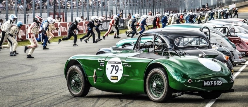 Green car